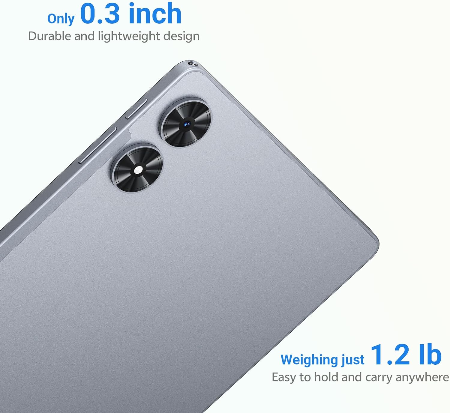 Litepad Ultra Slim 11" 24GB RAM 512GB ROM 1TB Expandable Wifi 6 Dual SIM, Dual Camera, Android 16 Tablet view 3