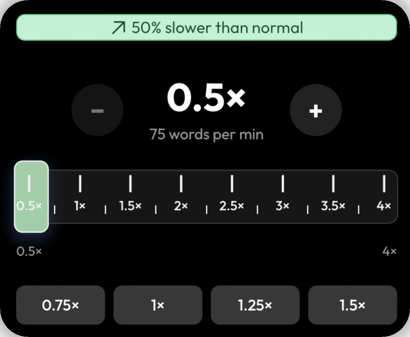 Reeda speed reading demo